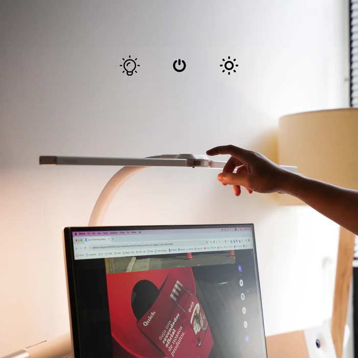 Đèn kẹp bàn thông minh Hyperwork Luna DL01