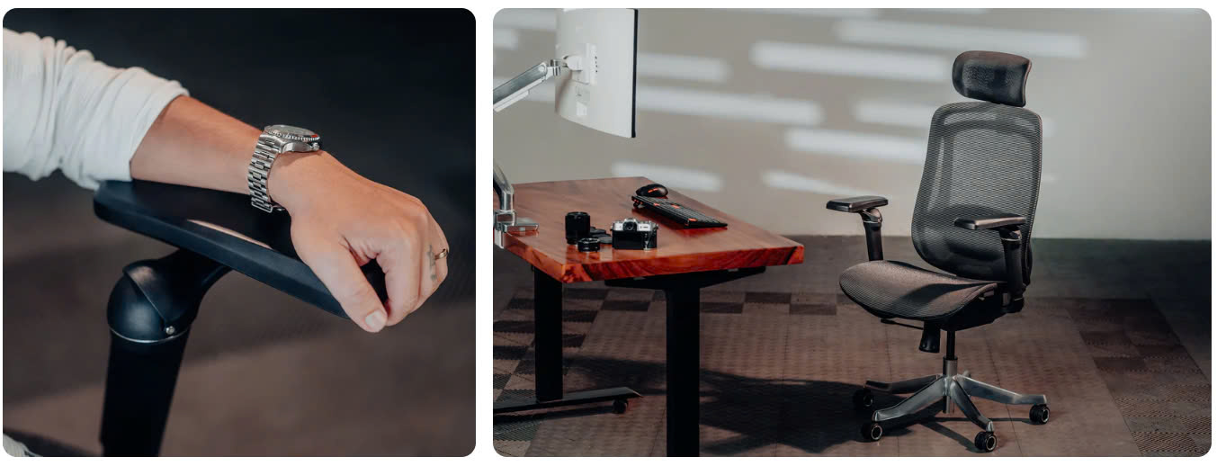 Giới thiệu ghế công thái học Hyperwork Airy Pro OC04