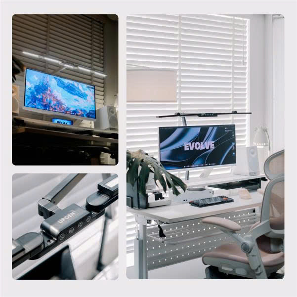 Đèn kẹp bàn thông minh Upgen Libra