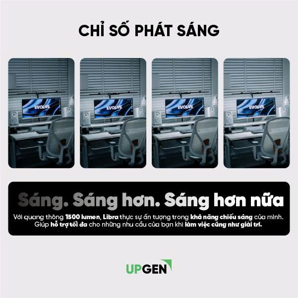 Đèn kẹp bàn thông minh Upgen Libra